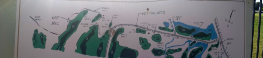 Map of West Trail