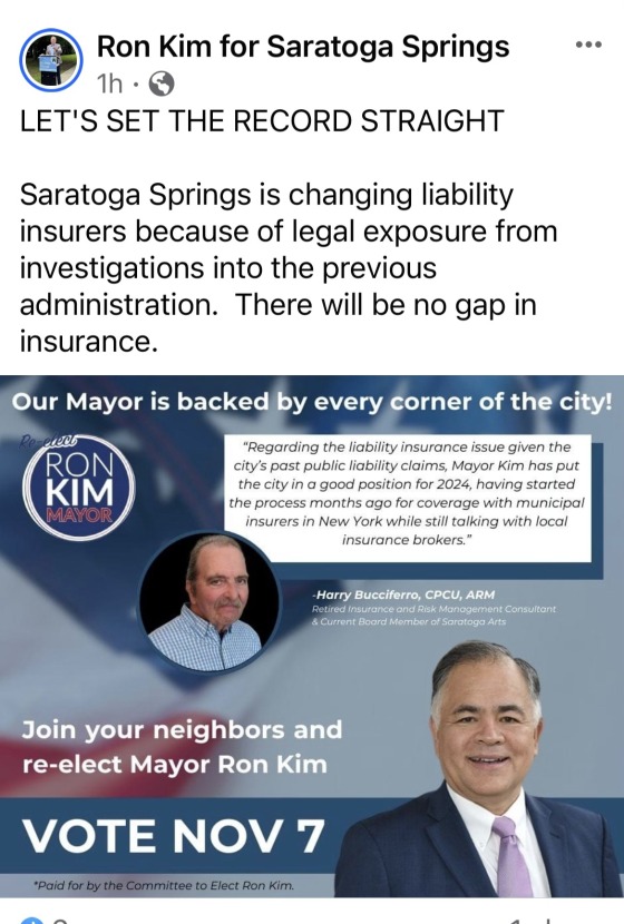 November 2023 – Saratoga Springs Politics